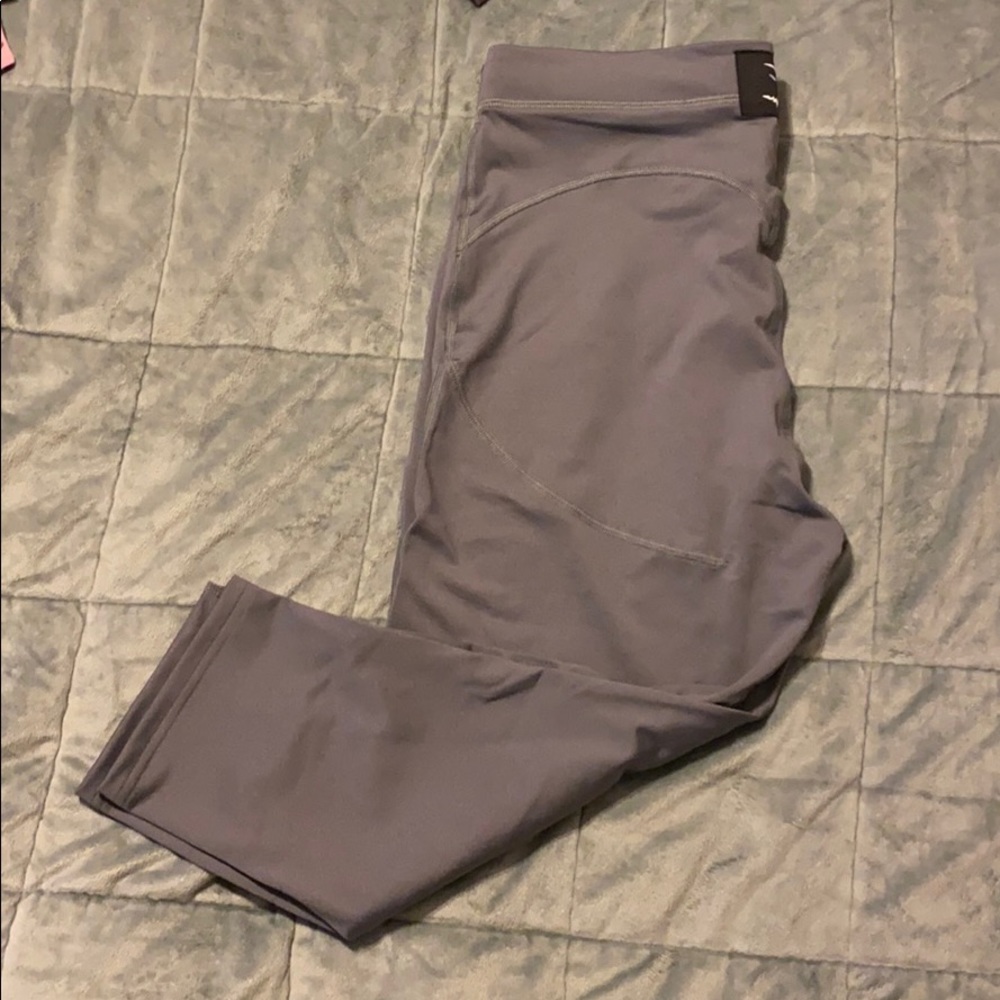 Gray Gymshark tactical leggings